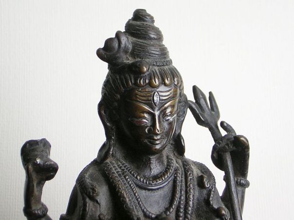 Bronze statue of the God Shiva – (2157)